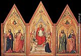 Giotto The Stefaneschi Triptych - verso painting